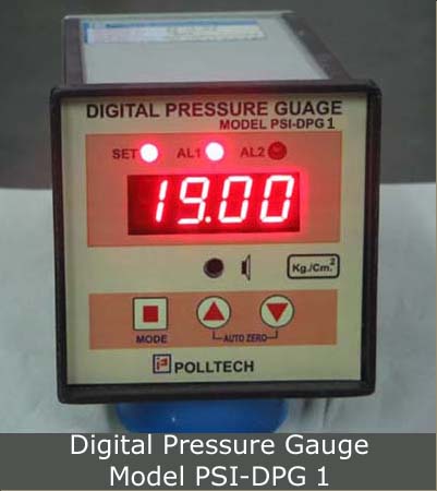 Alarming Digital Pressure Gauge Model PSI-DPG 1