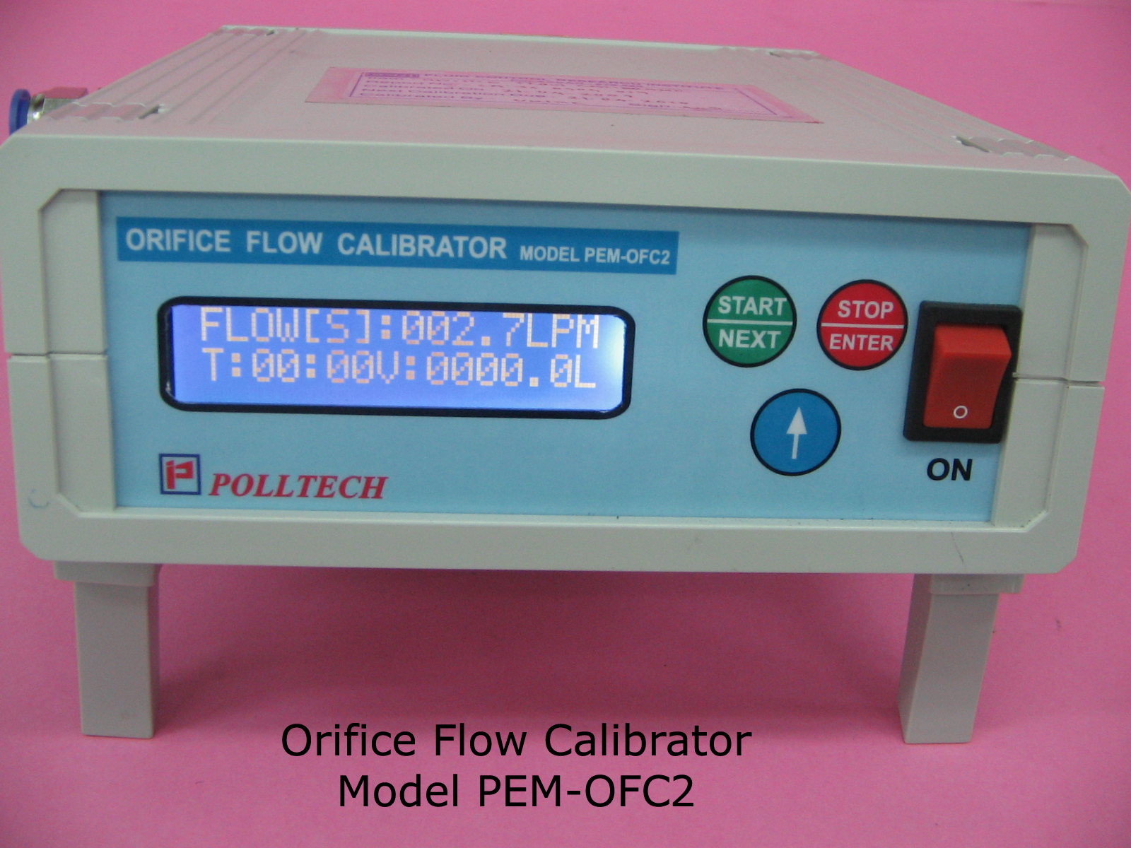 Digital Orifice Flow Calibrator
