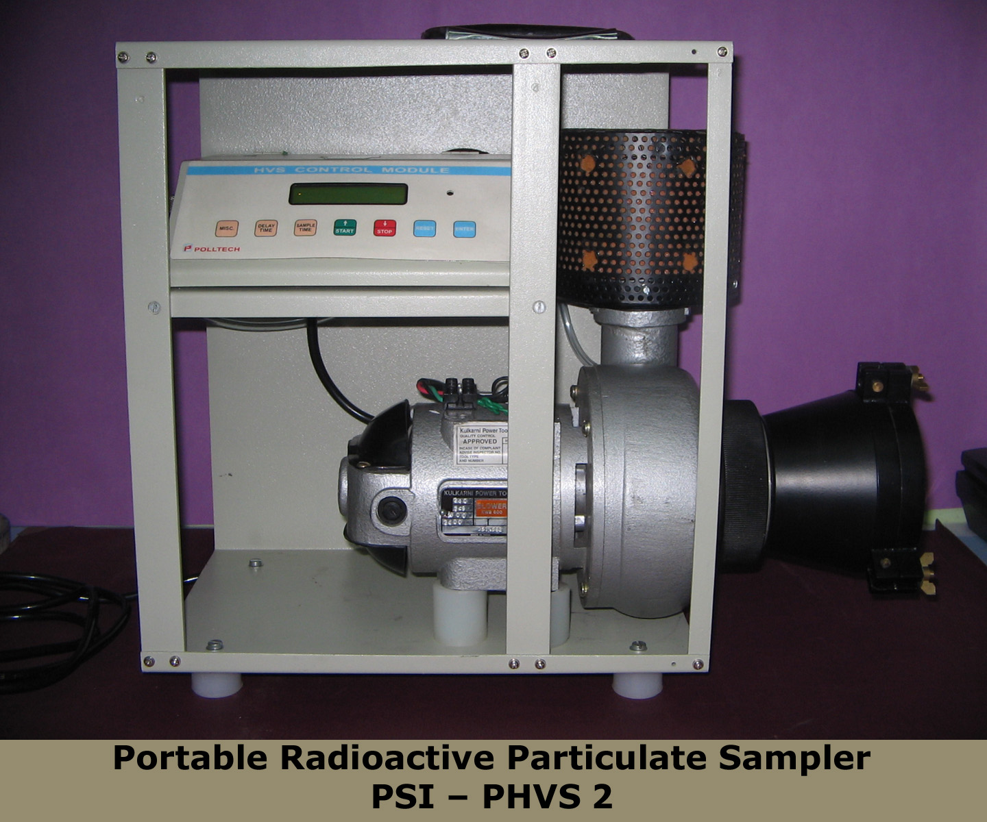 Portable Radioactive Particulate Sampler
