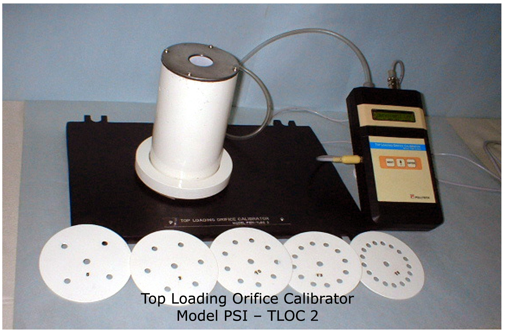 Top Loading Orifice Flow Calibrator
